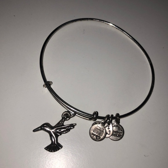 Alex And Ani Humming Bird 🐦 Charm Bracelet - Picture 1 of 3